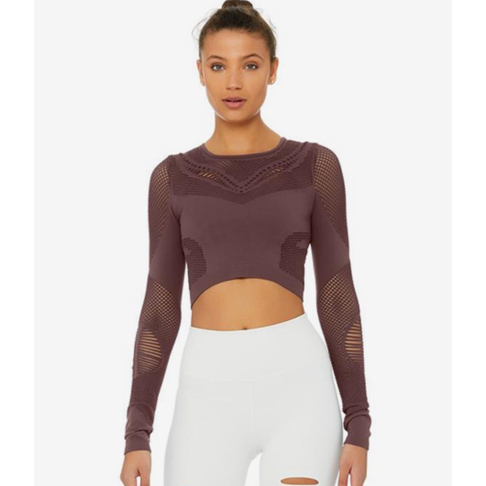 ALO yoga Siren Long Sleeve Sz Large